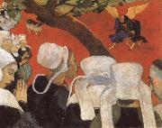 Jacob Wrestling with the Angel Paul Gauguin